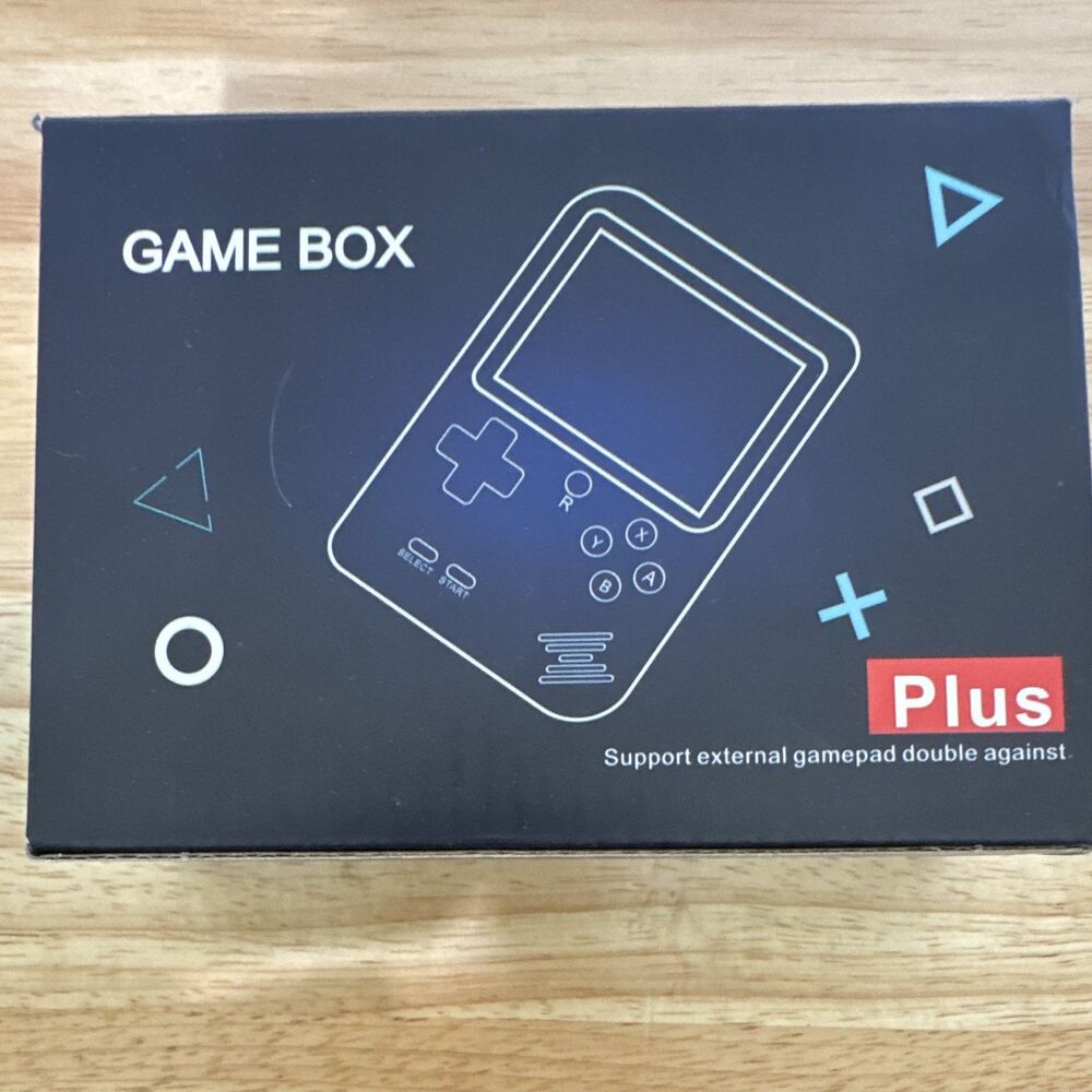 Game Box Plus Handheld Game Console 3.0" Backlit LCD 400+ games Rechargeable RCA